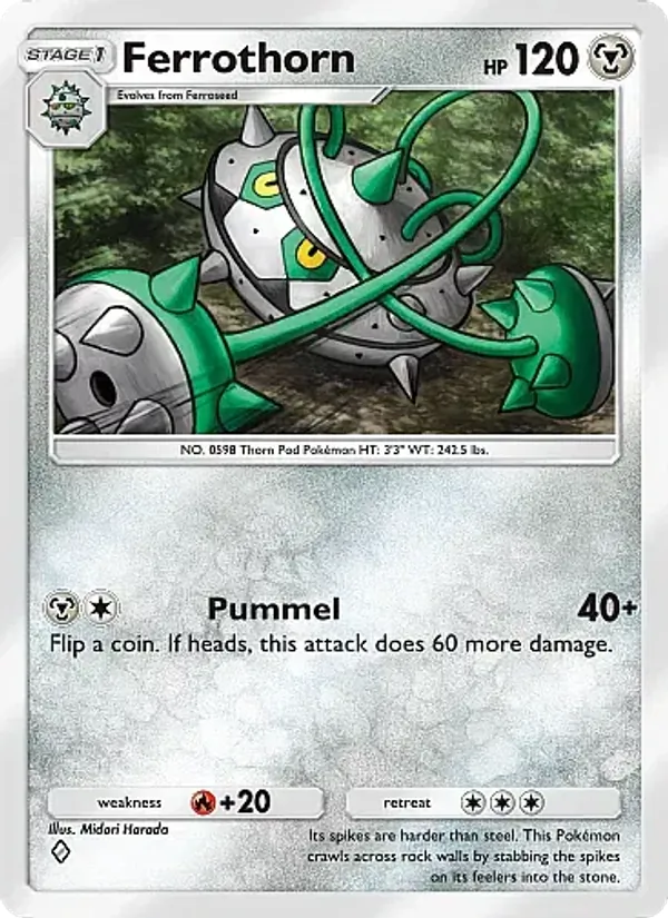 Ferrothorn — Fantastical Parade #116 (Pokémon TCG card)