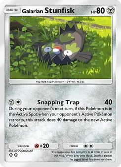 Galarian Stunfisk (Fantastical Parade #117)