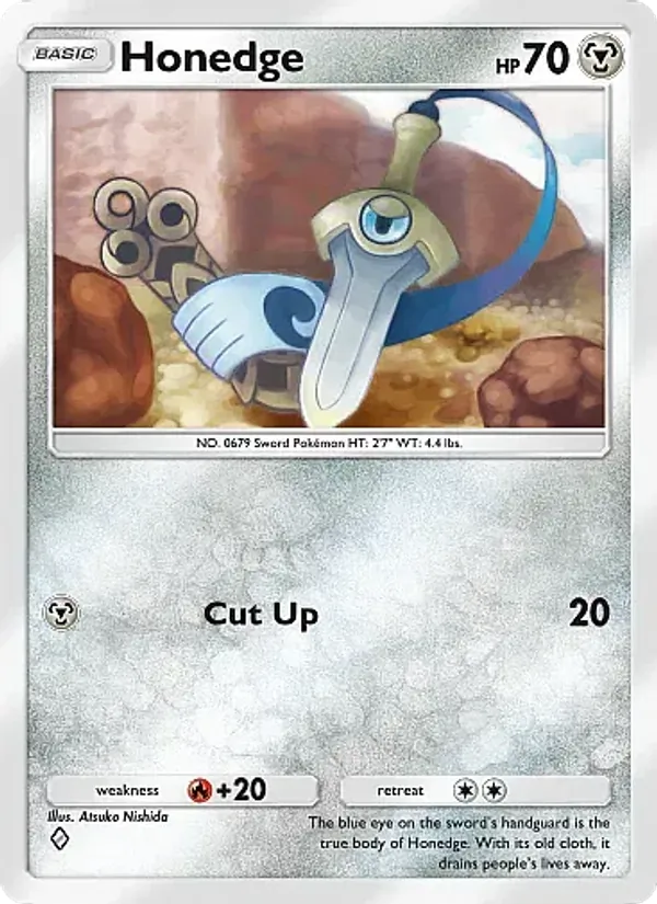 Honedge — Fantastical Parade #118 (Pokémon TCG card)
