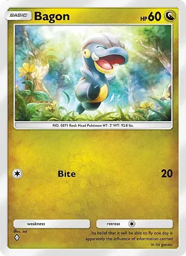Bagon — Fantastical Parade #121 (Pokémon TCG card)