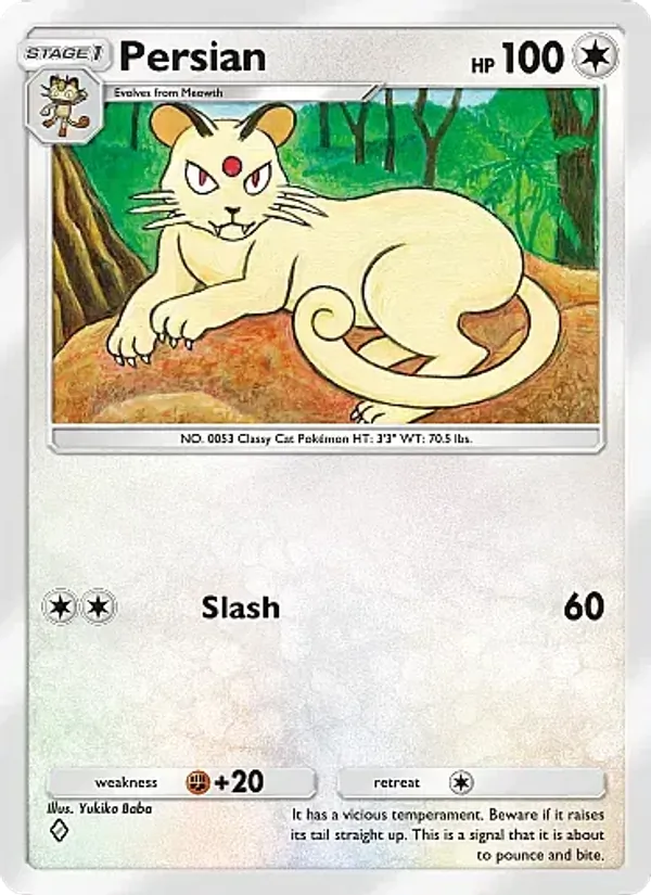 Persian — Fantastical Parade #125 (Pokémon TCG card)