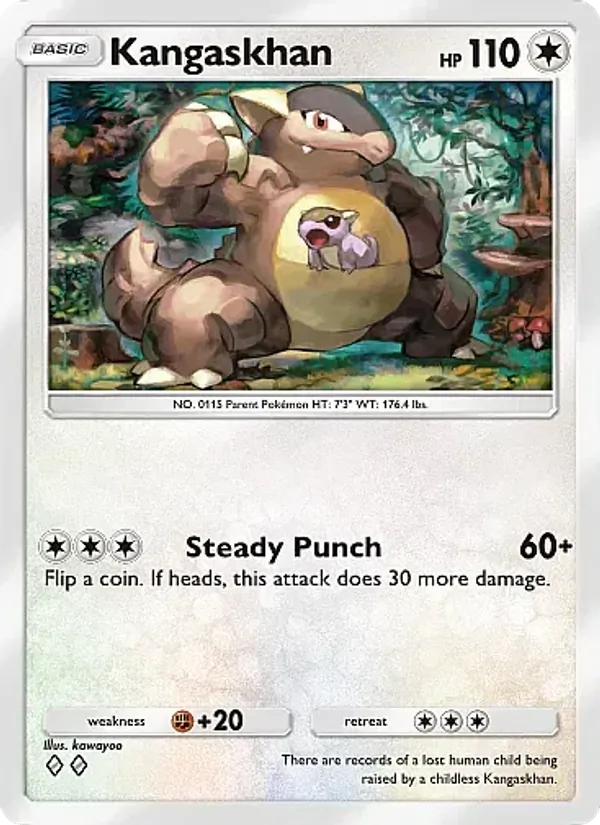 Kangaskhan — Fantastical Parade #126 (Pokémon TCG card)