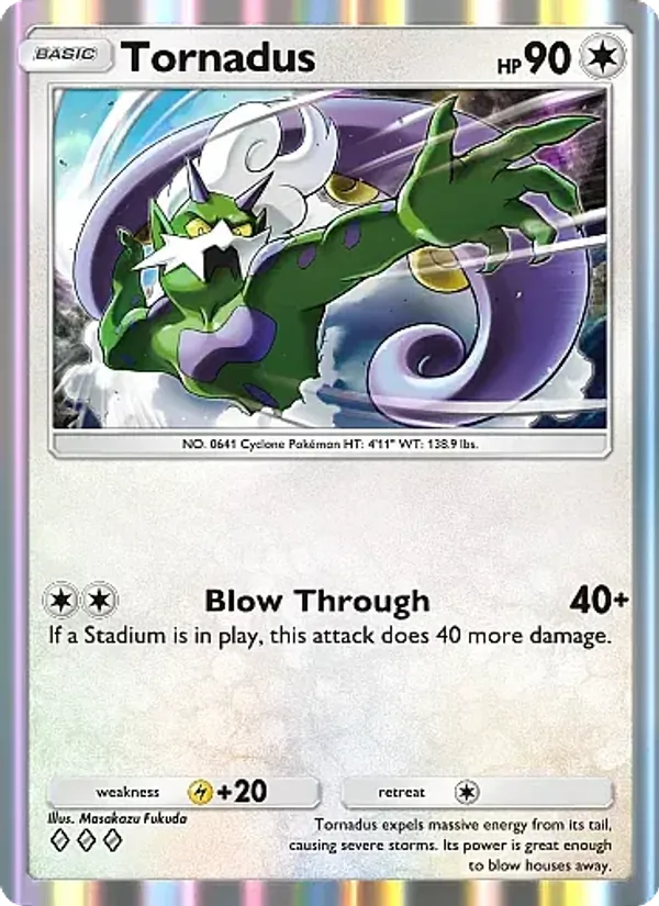 Tornadus — Fantastical Parade #138 (Pokémon TCG card)