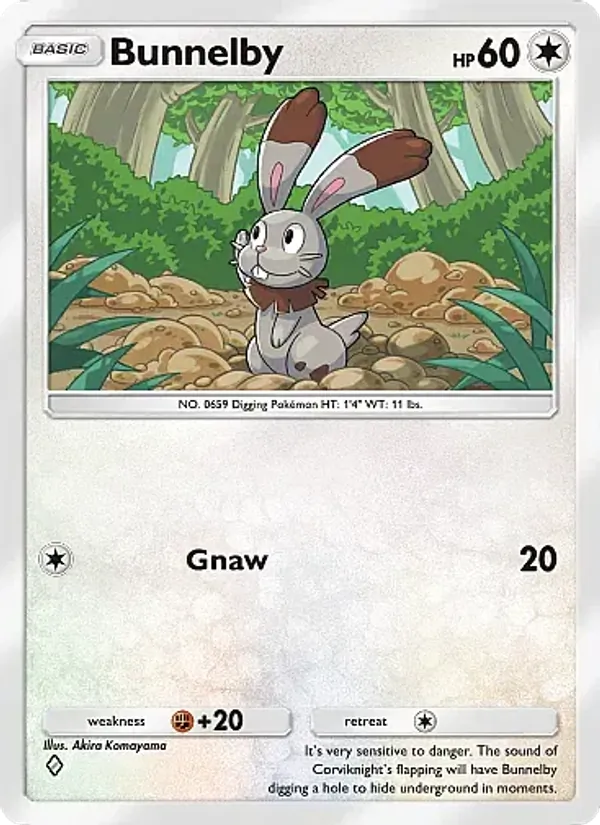Bunnelby — Fantastical Parade #139 (Pokémon TCG card)