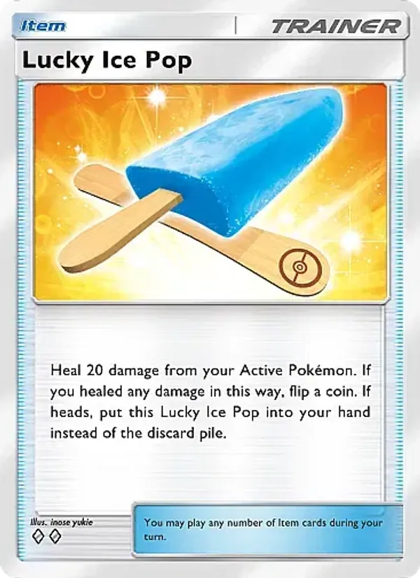 Lucky Ice Pop — Fantastical Parade #145 (Pokémon TCG card)