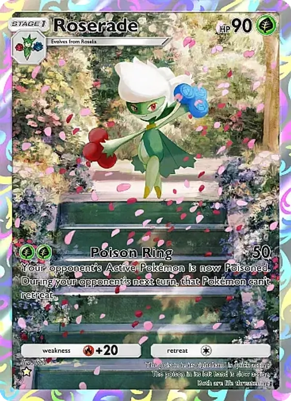 Roserade — Fantastical Parade #157 (Pokémon TCG card)