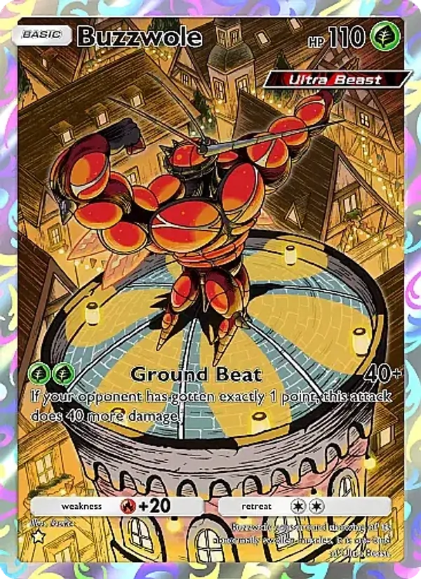Buzzwole — Fantastical Parade #159 (Pokémon TCG card)