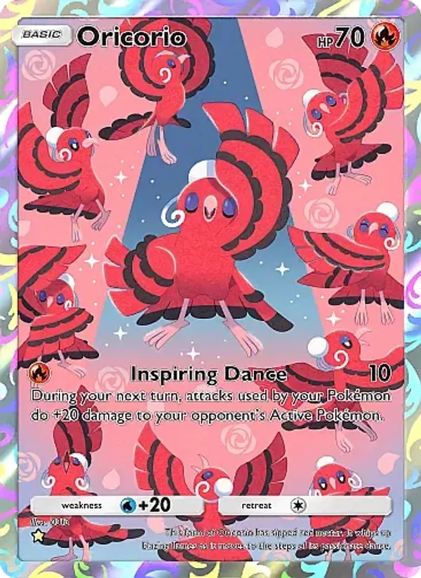 Oricorio — Fantastical Parade #161 (Pokémon TCG card)