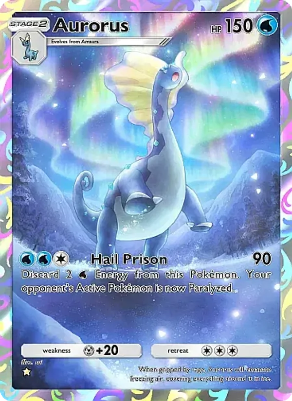 Aurorus — Fantastical Parade #163 (Pokémon TCG card)