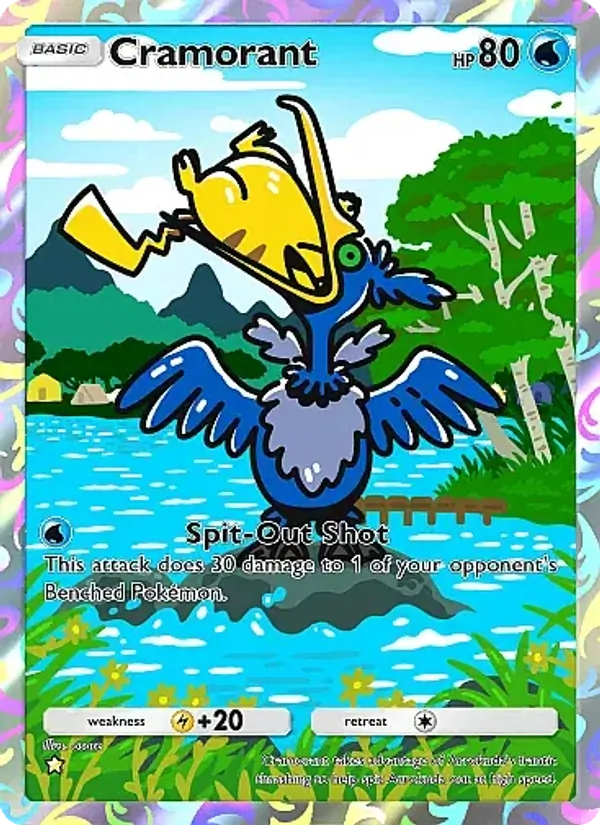 Cramorant — Fantastical Parade #164 (Pokémon TCG card)
