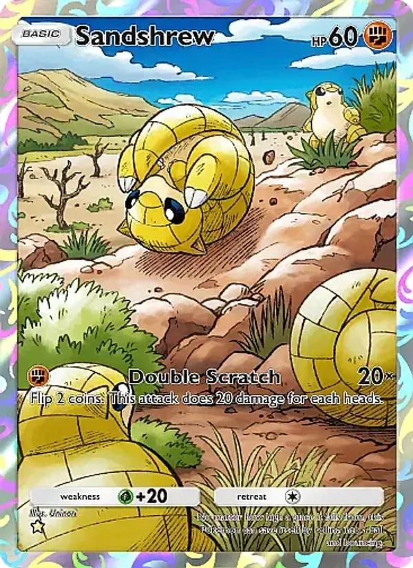 Sandshrew — Fantastical Parade #170 (Pokémon TCG card)