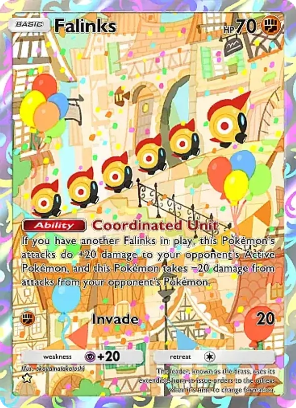 Falinks — Fantastical Parade #172 (Pokémon TCG card)