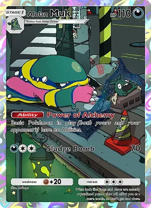 Alolan Muk — Fantastical Parade #173 (Pokémon TCG card)
