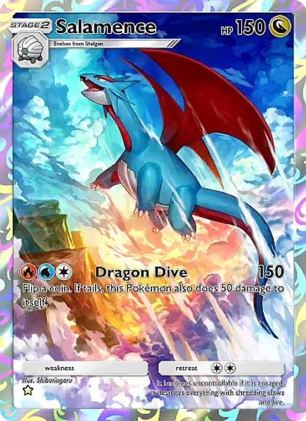 Salamence — Fantastical Parade #178 (Pokémon TCG card)