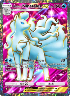 Alolan Ninetales ex (Fantastical Parade #182)