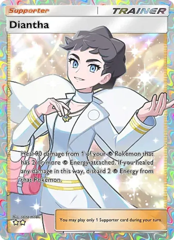 Diantha — Fantastical Parade #190 (Pokémon TCG card)