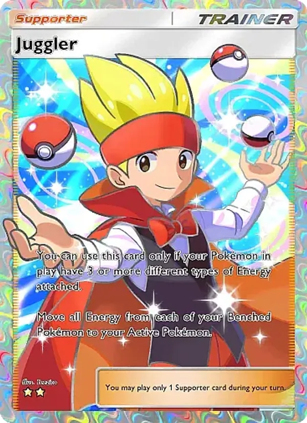 Juggler — Fantastical Parade #192 (Pokémon TCG card)
