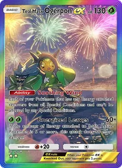 Teal Mask Ogerpon ex (Fantastical Parade #194)