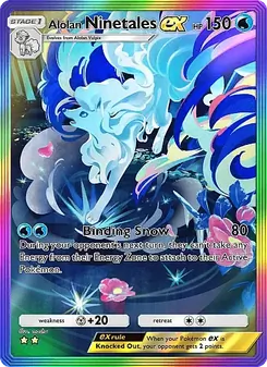 Alolan Ninetales ex (Fantastical Parade #196)