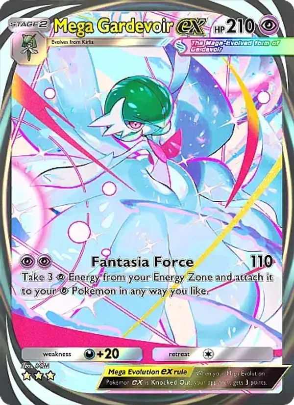 Mega Gardevoir ex — Fantastical Parade #203 (Pokémon TCG card)