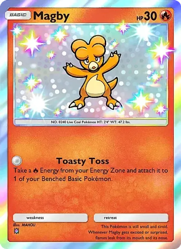 Magby — Fantastical Parade #206 (Pokémon TCG card)