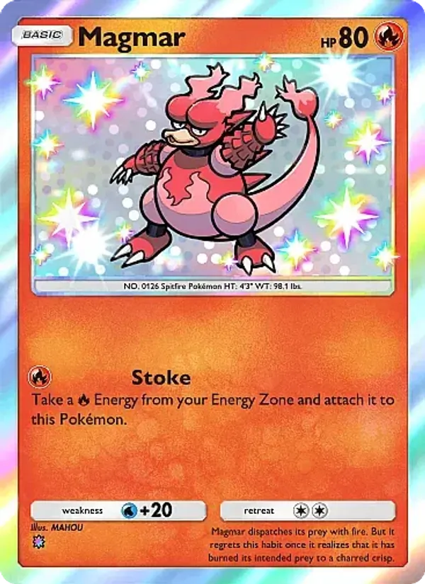 Magmar — Fantastical Parade #207 (Pokémon TCG card)