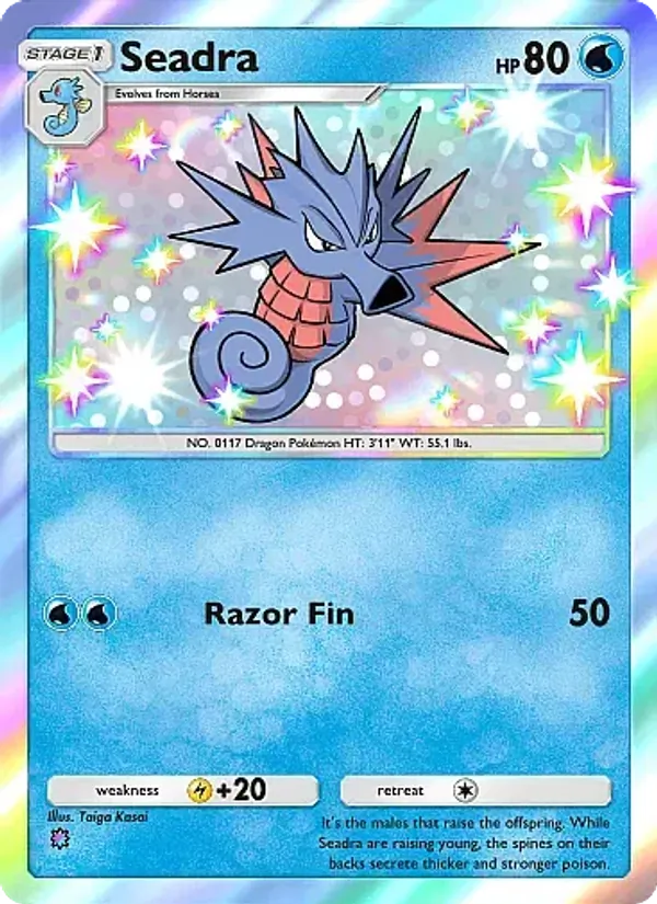 Seadra — Fantastical Parade #209 (Pokémon TCG card)