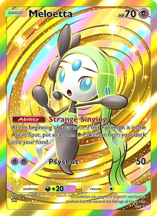 Meloetta — Fantastical Parade #233 (Pokémon TCG card)