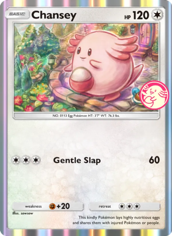 Chansey — Promos-A #011 (Pokémon TCG card)