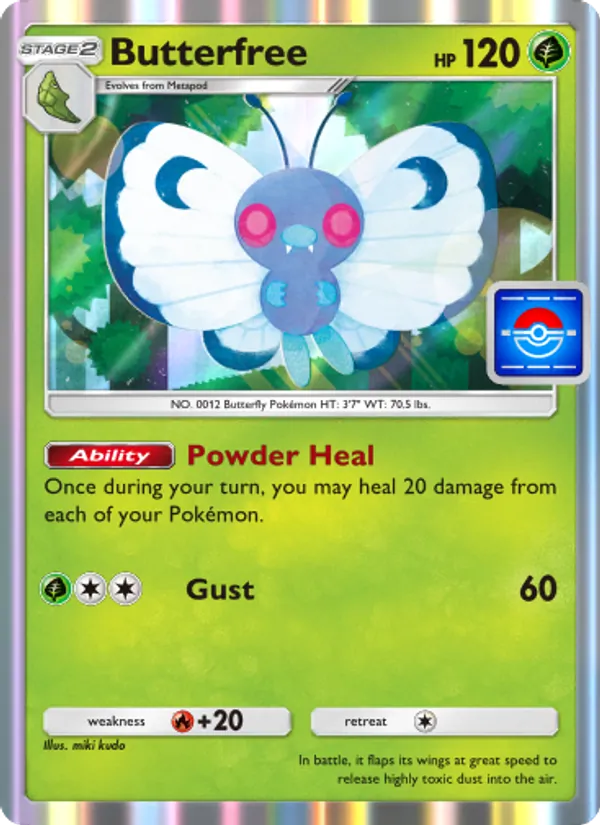 Butterfree — Promos-A #013 (Pokémon TCG card)