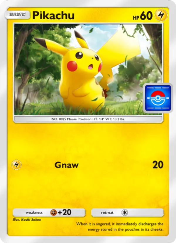 Pikachu — Promos-A #015 (Pokémon TCG card)