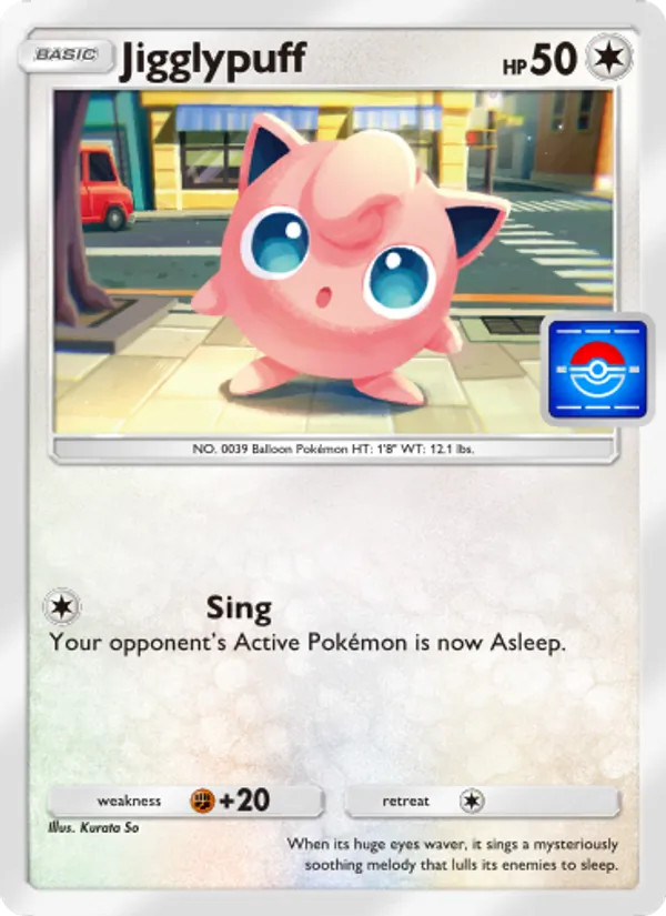 Jigglypuff — Promos-A #022 (Pokémon TCG card)