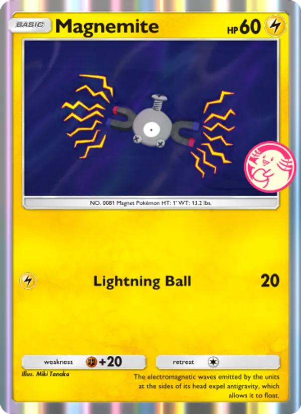 Magnemite — Promos-A #024 (Pokémon TCG card)