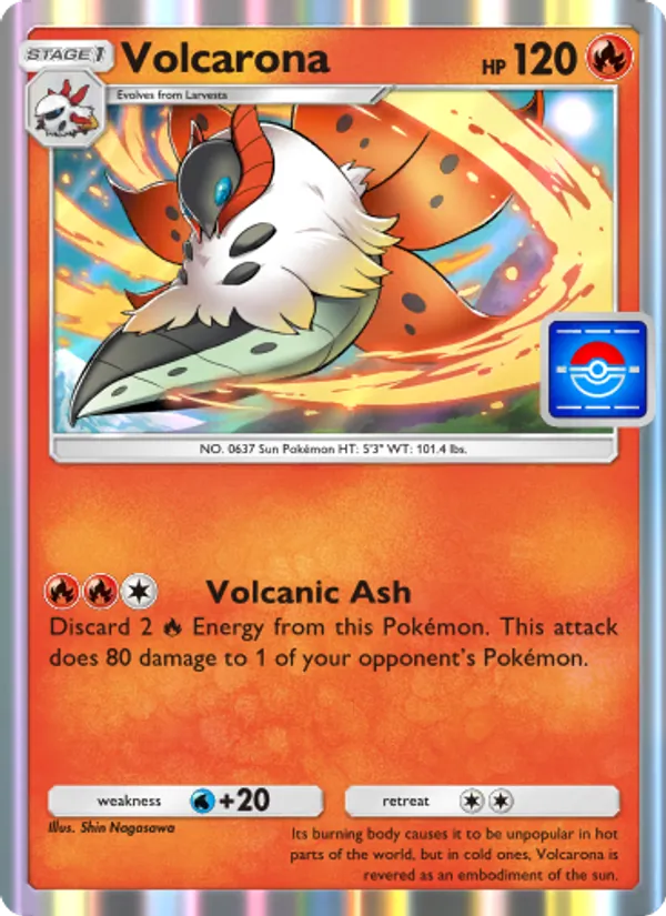 Volcarona — Promos-A #028 (Pokémon TCG card)
