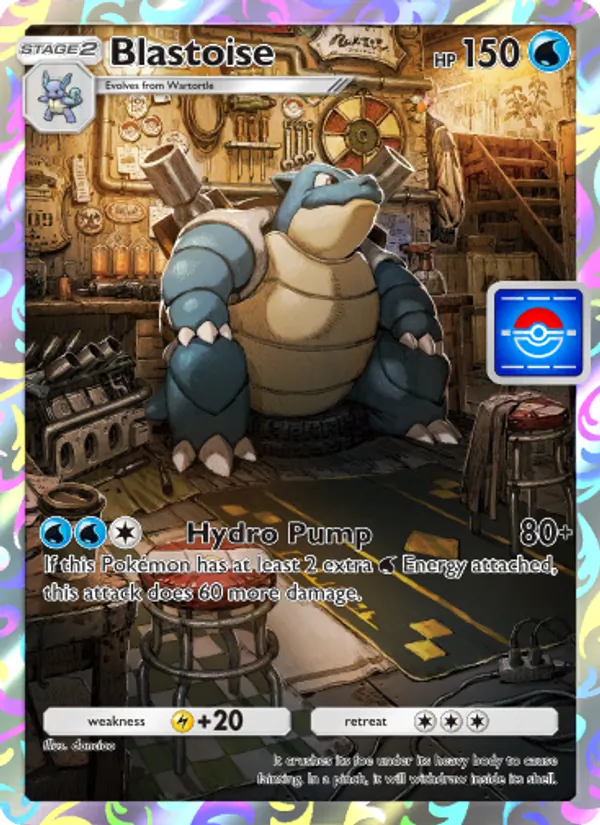 Blastoise — Promos-A #029 (Pokémon TCG card)