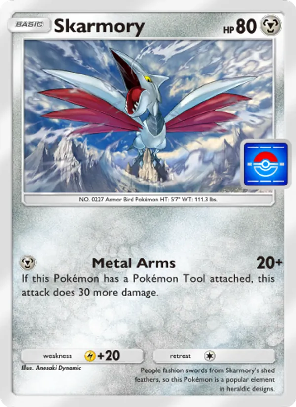 Skarmory — Promos-A #039 (Pokémon TCG card)