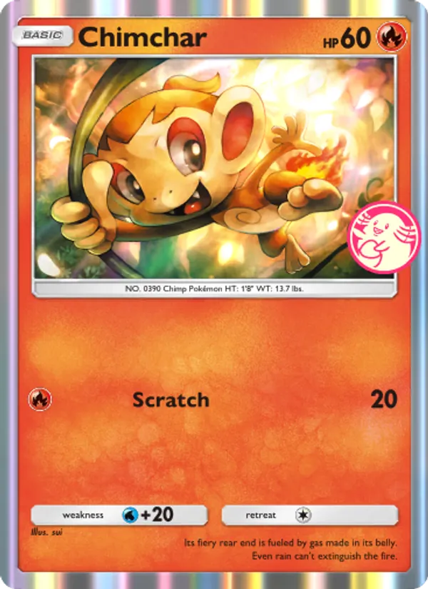 Chimchar — Promos-A #040 (Pokémon TCG card)