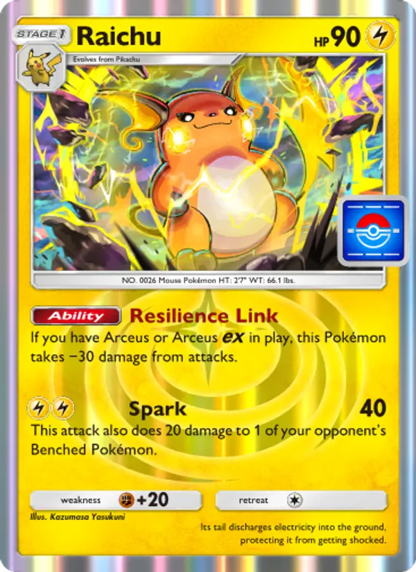 Raichu — Promos-A #044 (Pokémon TCG card)