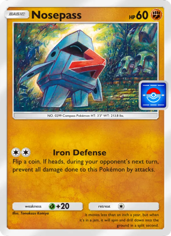 Nosepass — Promos-A #045 (Pokémon TCG card)