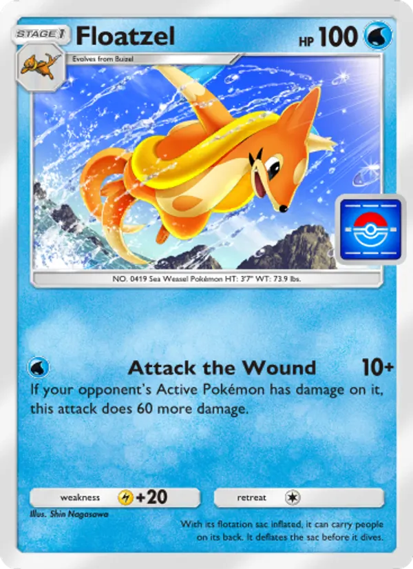 Floatzel — Promos-A #053 (Pokémon TCG card)