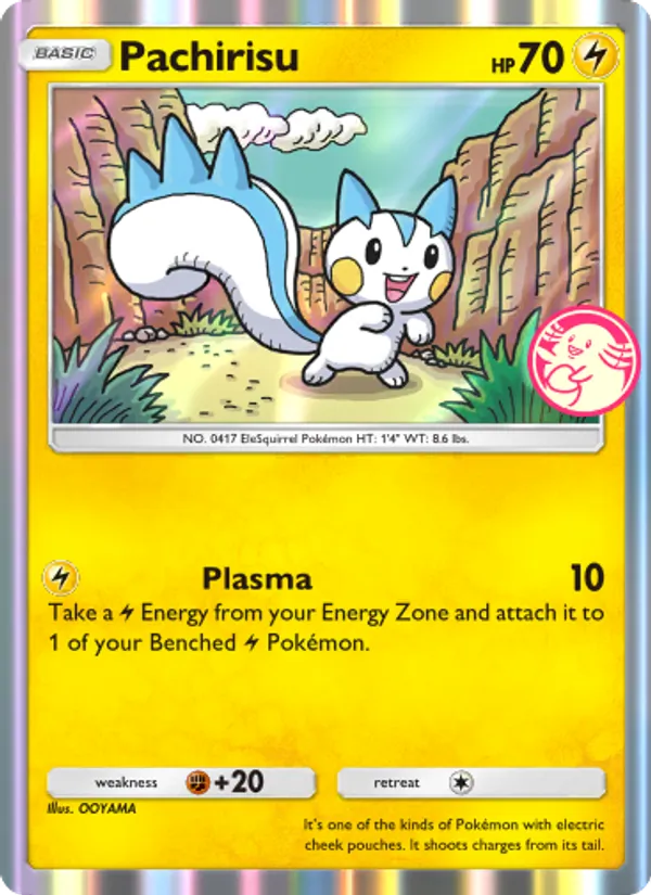 Pachirisu — Promos-A #058 (Pokémon TCG card)