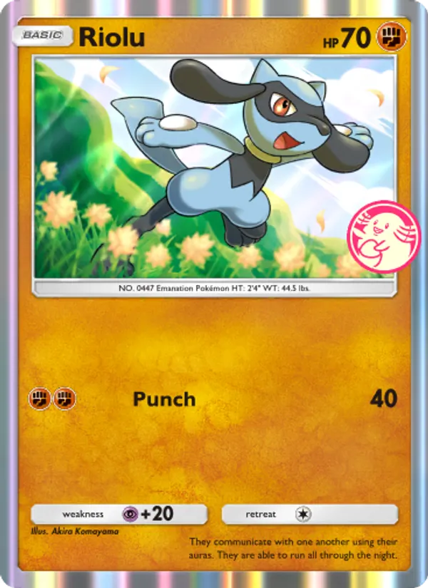 Riolu — Promos-A #059 (Pokémon TCG card)