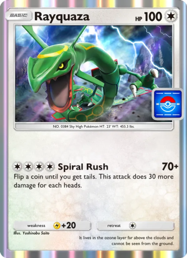 Rayquaza — Promos-A #063 (Pokémon TCG card)