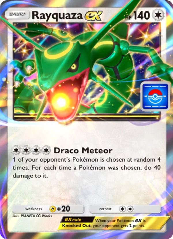 Rayquaza ex — Promos-A #064 (Pokémon TCG card)