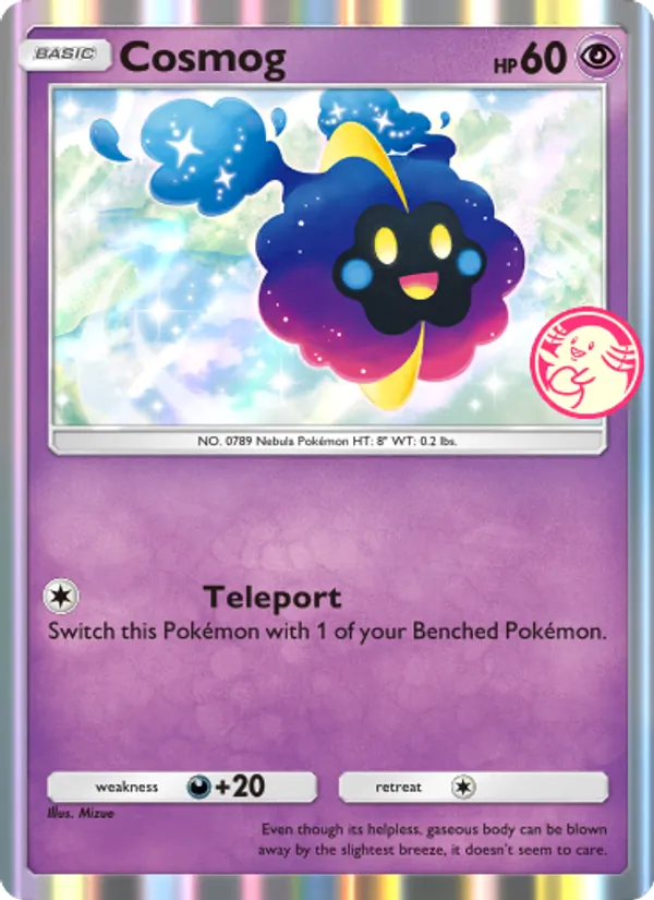 Cosmog — Promos-A #067 (Pokémon TCG card)