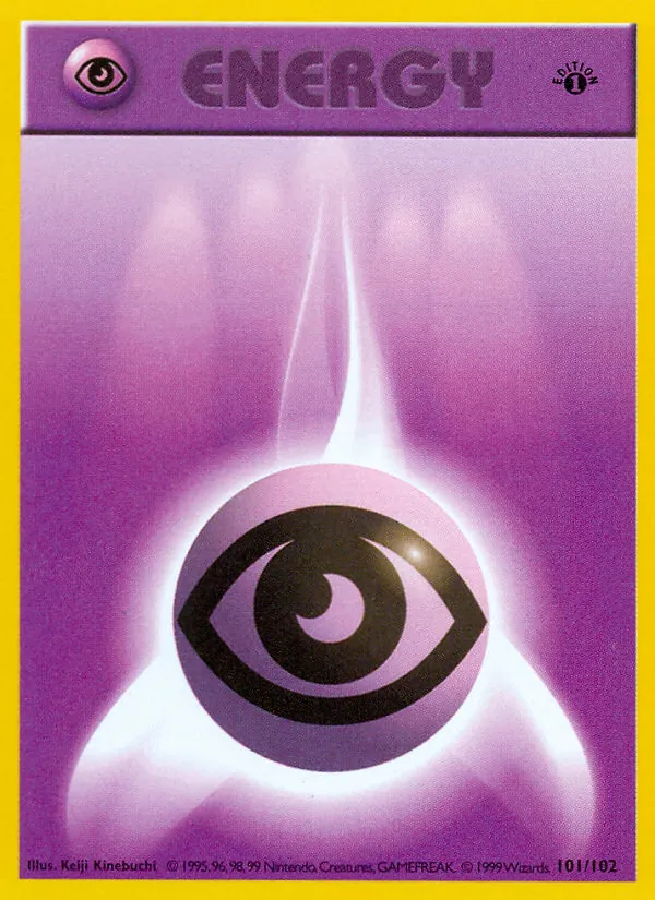 Psychic Energy — Base Set #101 (Pokémon TCG card)
