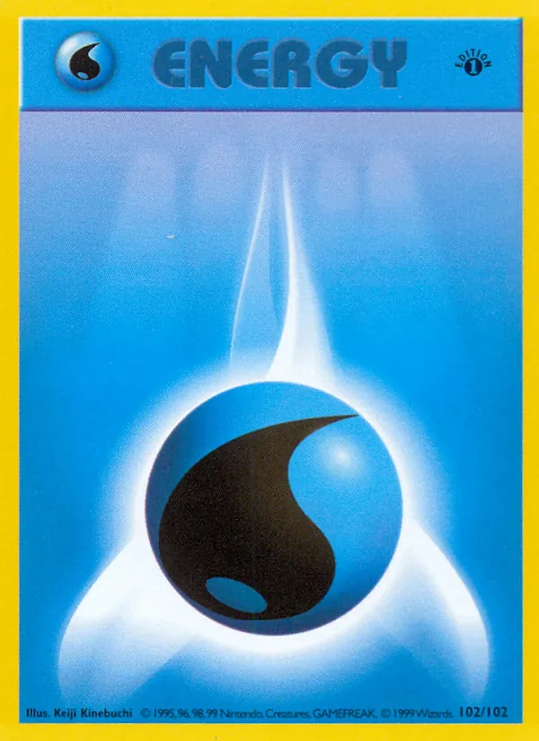 Water Energy — Base Set #102 (Pokémon TCG card)