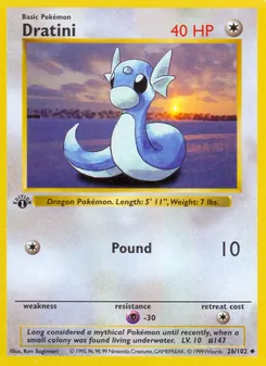 Dratini (Base Set #26)