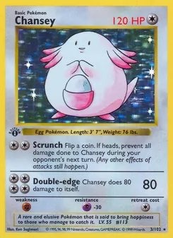 Chansey (Base Set #3)