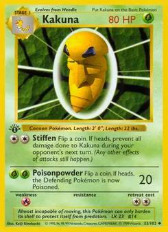 Kakuna (Base Set #33)